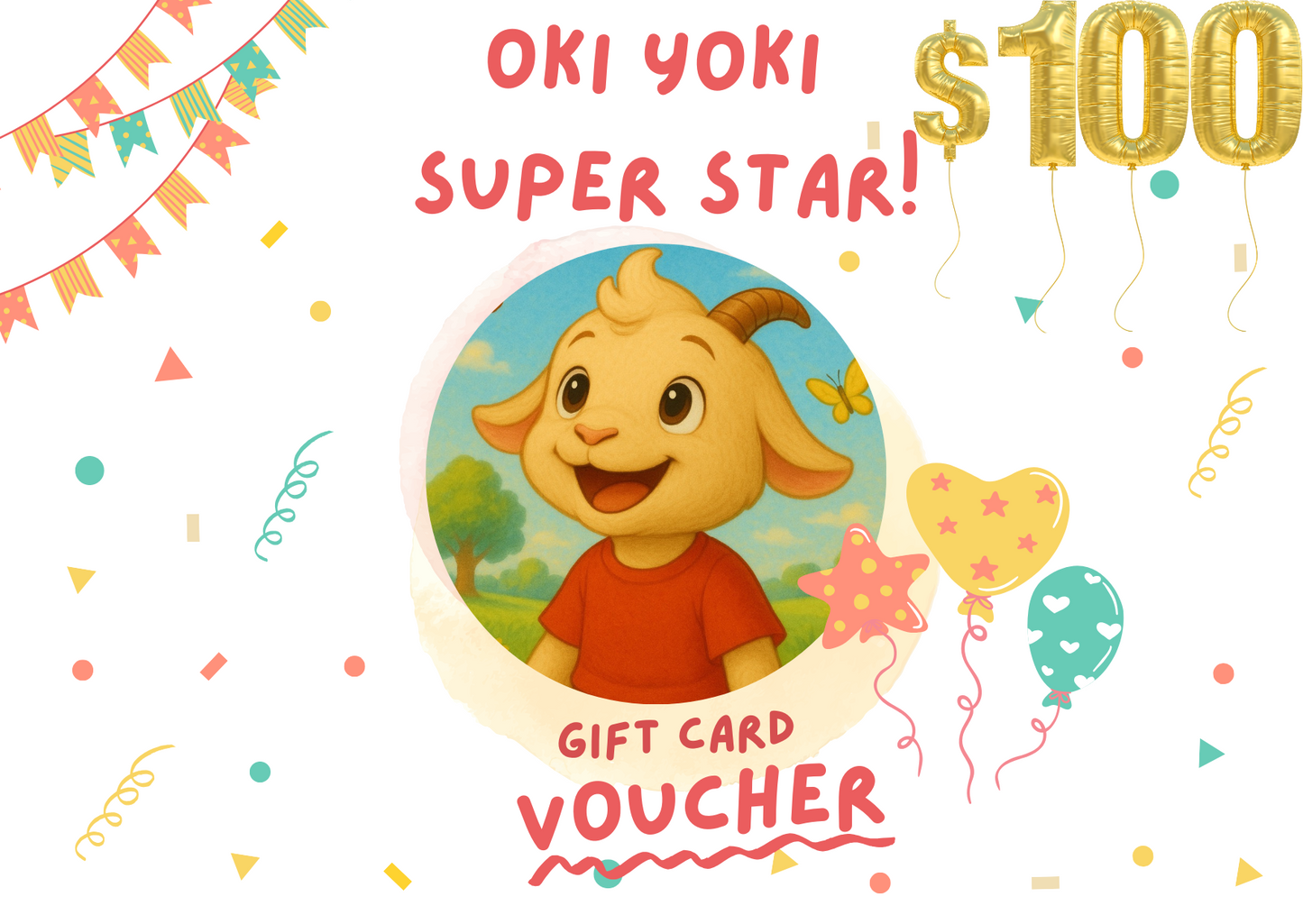 Oki Yoki Digital Gift Card