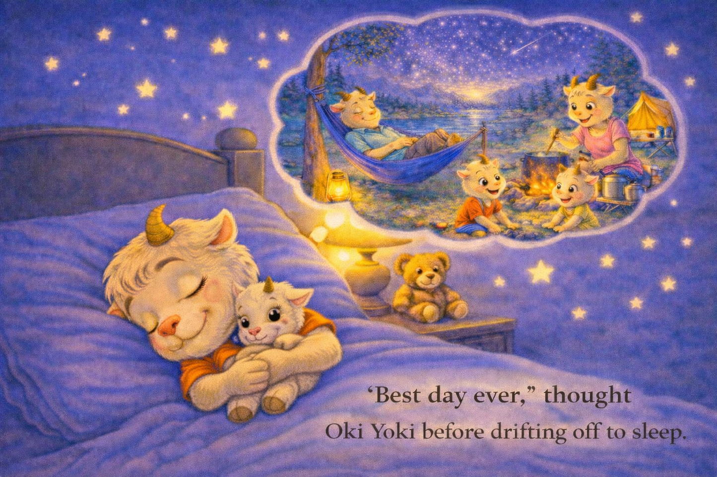 Oki Yoki Goes Camping