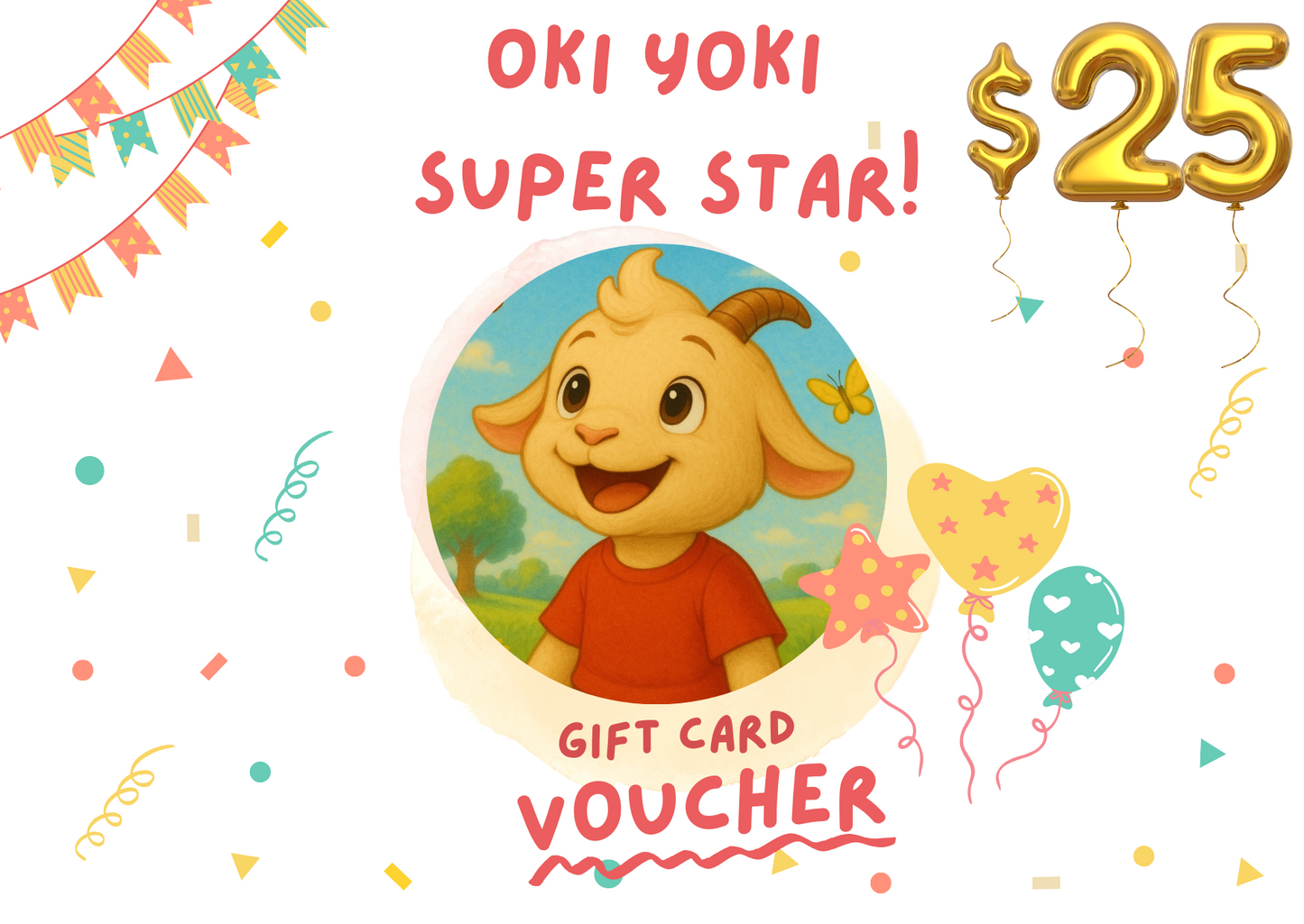 Oki Yoki Digital Gift Card