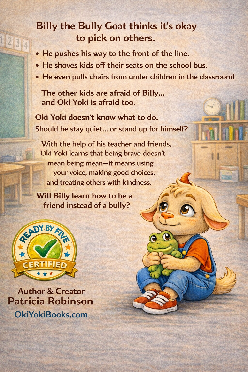 Oki Yoki Meets Billy the Bully Goat