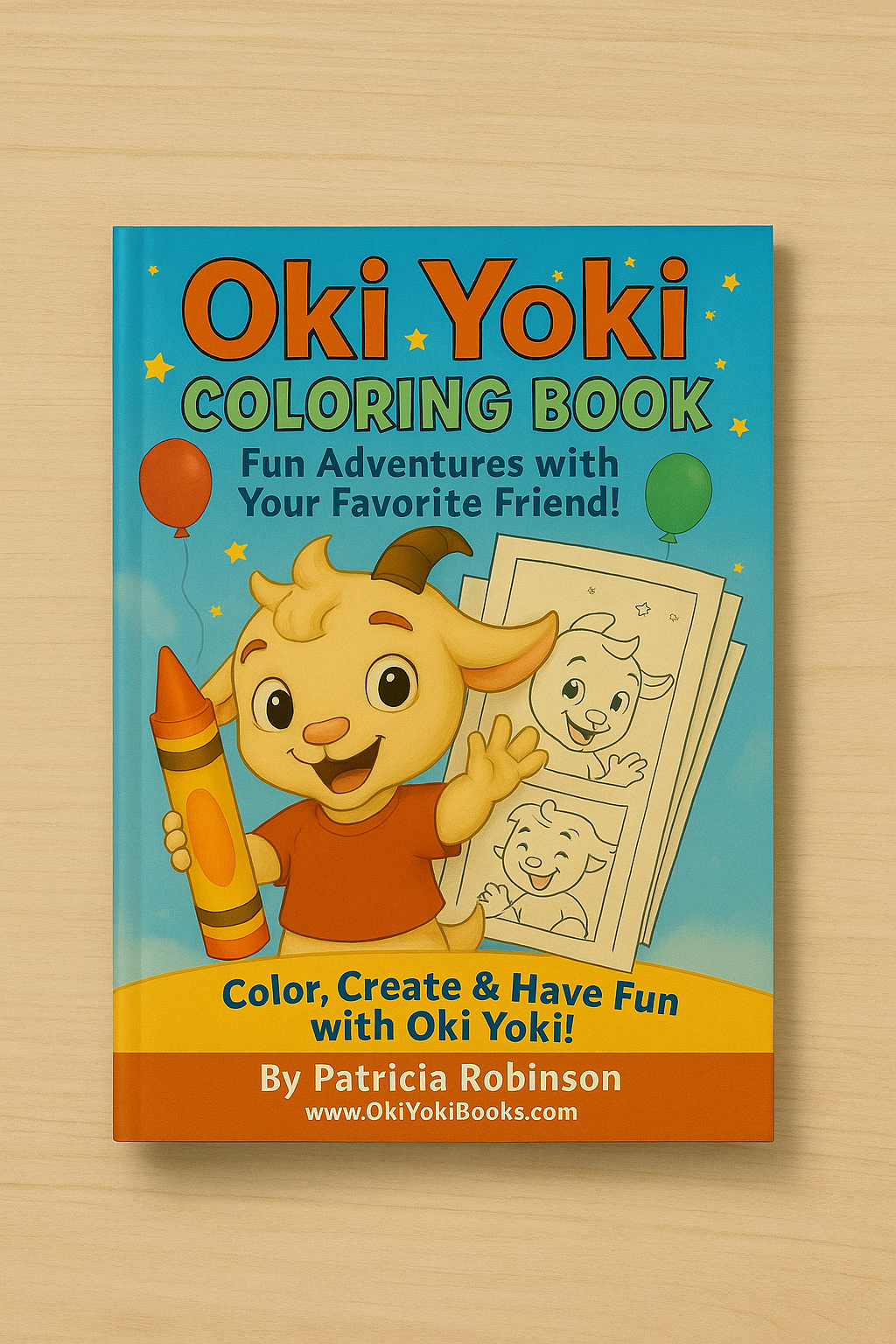 Oki Yoki Coloring Book