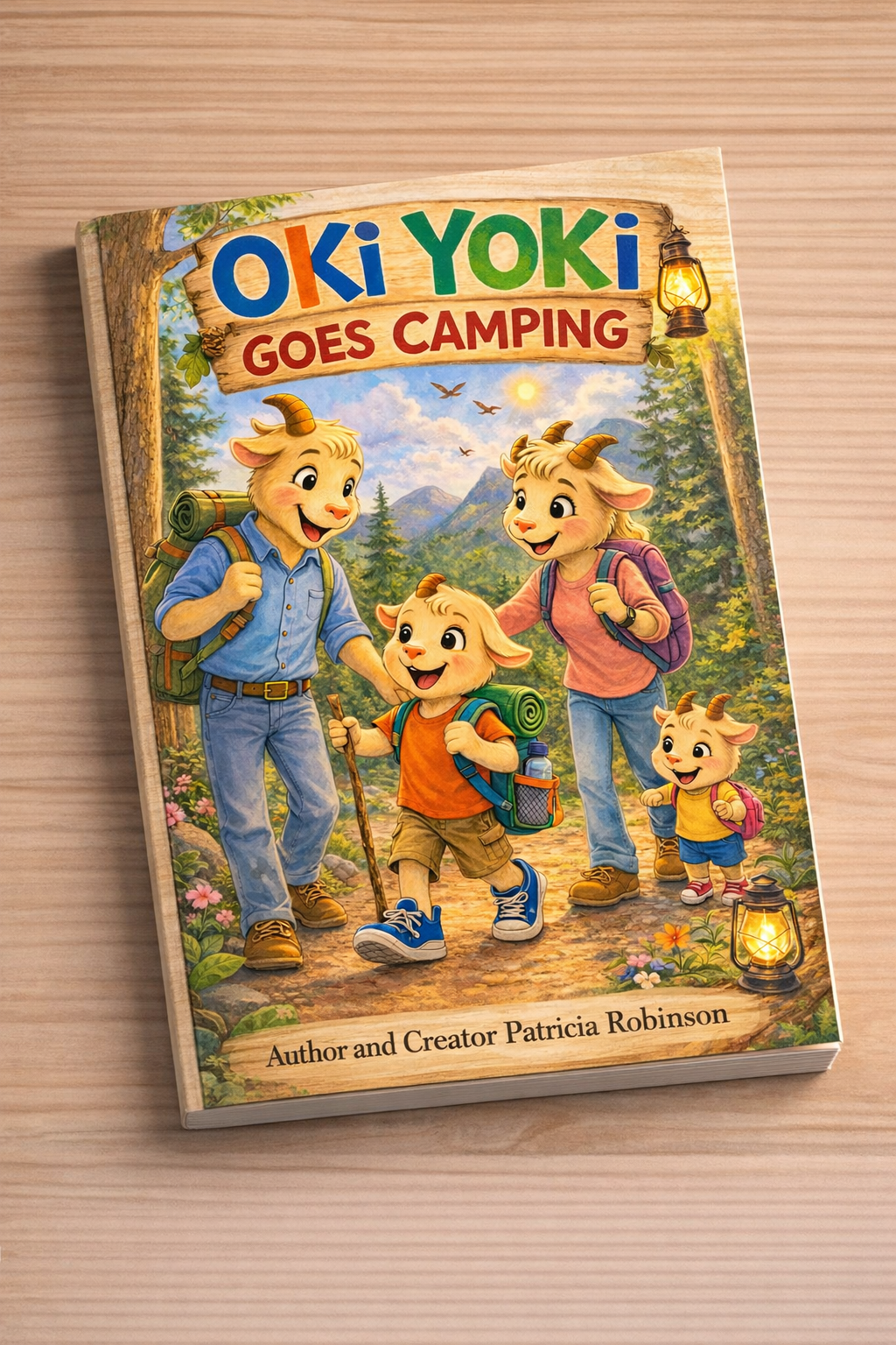 Oki Yoki Goes Camping