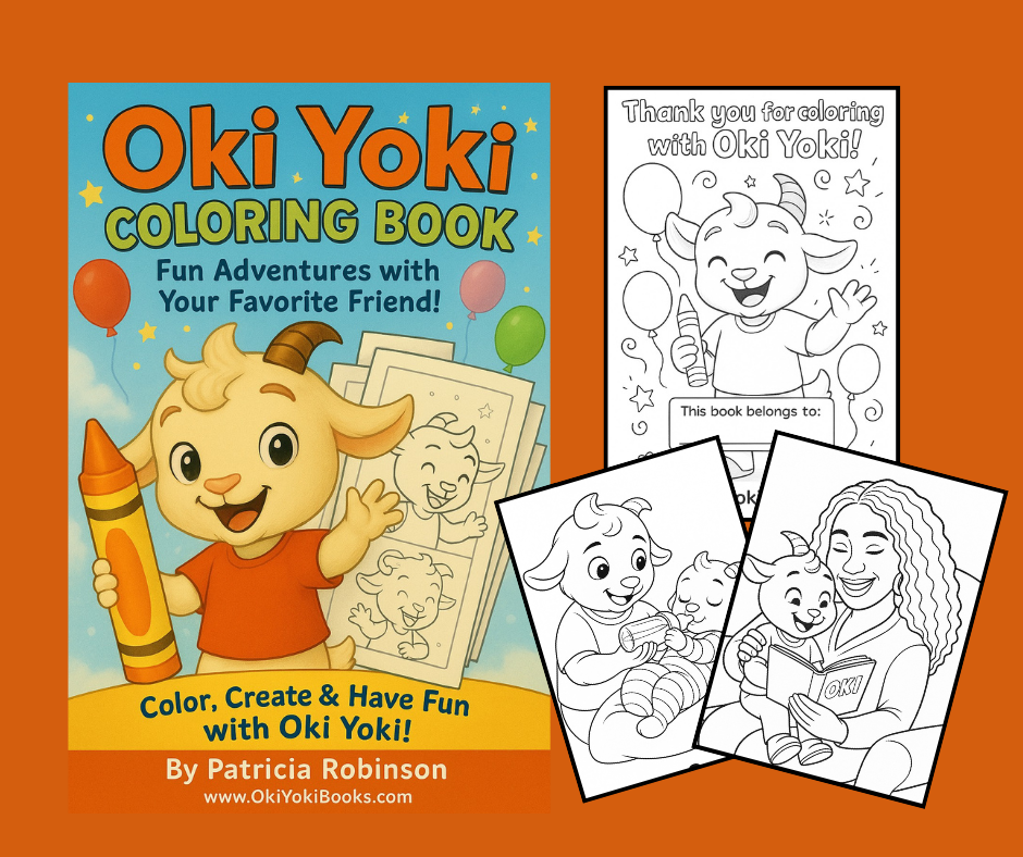 Oki Yoki Coloring Book